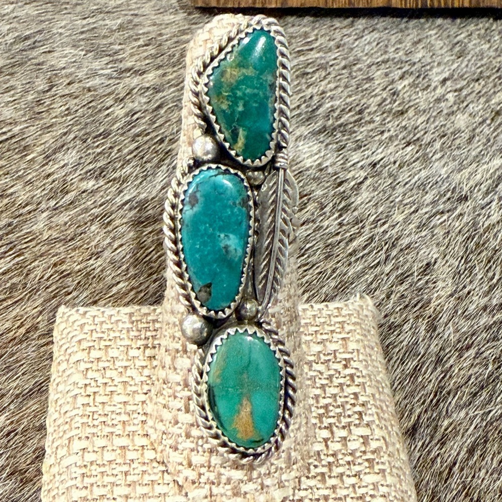 Tyrone turquoise ring
